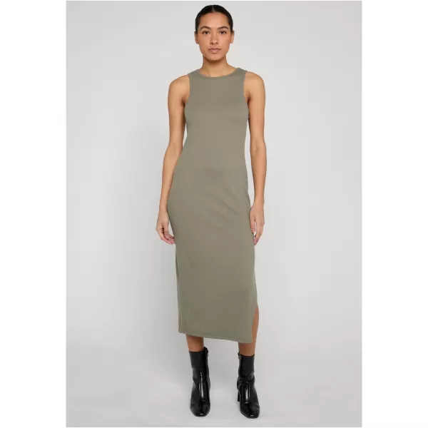  Rochie URBAN CLASSICS TB8276 MĂSLINE PALID 
