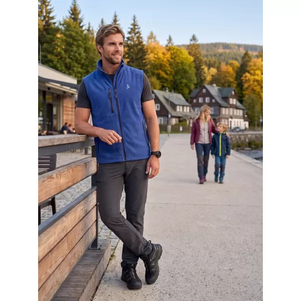  Vestă din lână pentru bărbați ALTISPORT ALM002525 ALBASTRU REGAL 
