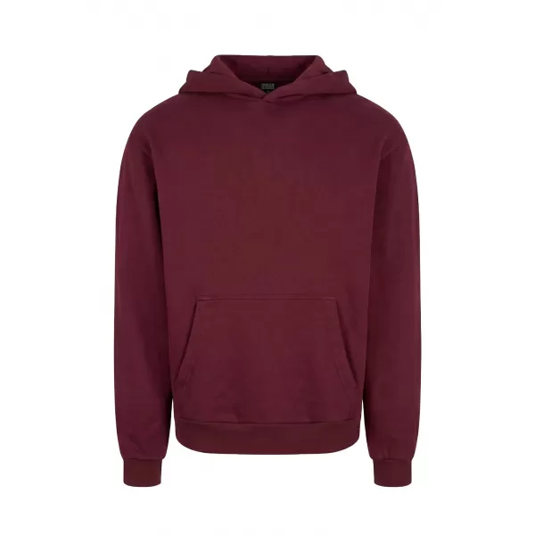  Hanorac pentru bărbați URBAN CLASSICS TB6750-00606 BURGUNDIA 