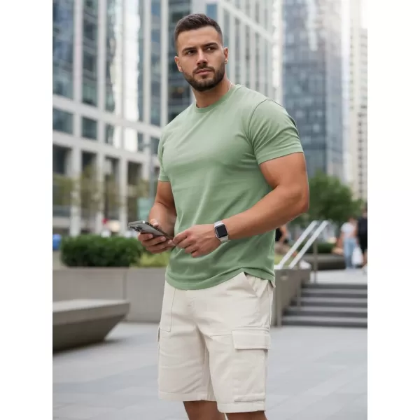  Tricou pentru bărbați DSTREET RX5681 VERDE 