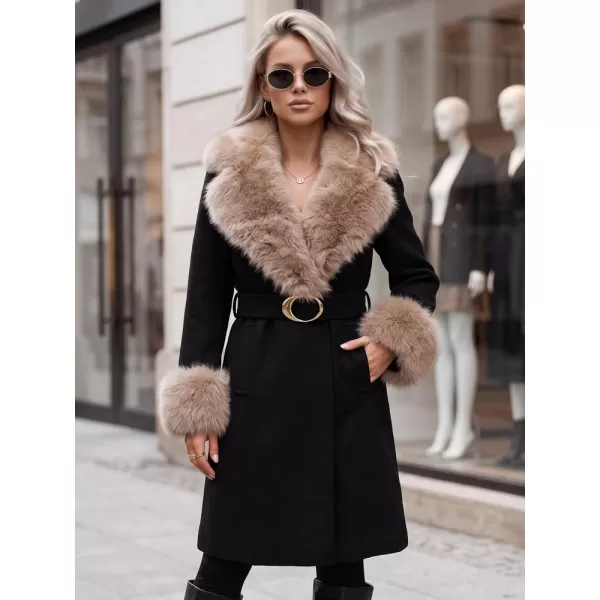  Palton de damă DSTREET TY6067 NEGRU 