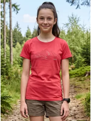 Tricou pentru copii ALPINE PRO ECOMO 4 VARIANTA ZMEURA PA
