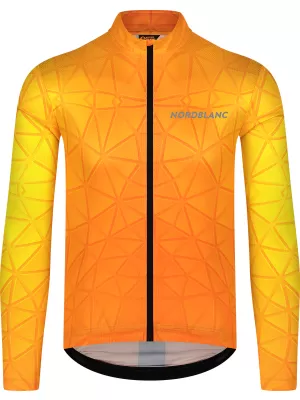 Tricou de ciclism pentru bărbați NORDBLANC RIDEPRO NBSMF8102 CHIHLIMBAR