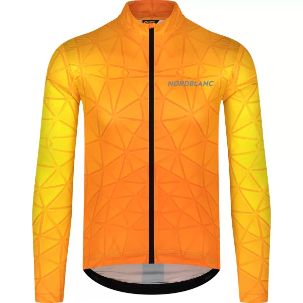  Tricou de ciclism pentru bărbați NORDBLANC RIDEPRO NBSMF8102 CHIHLIMBAR 