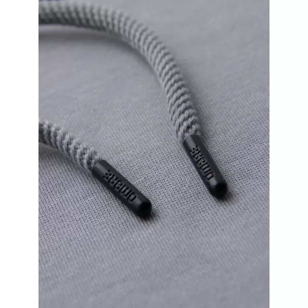  Hanorac pentru bărbați OMBRE OM-SSZP-0256 GRI 