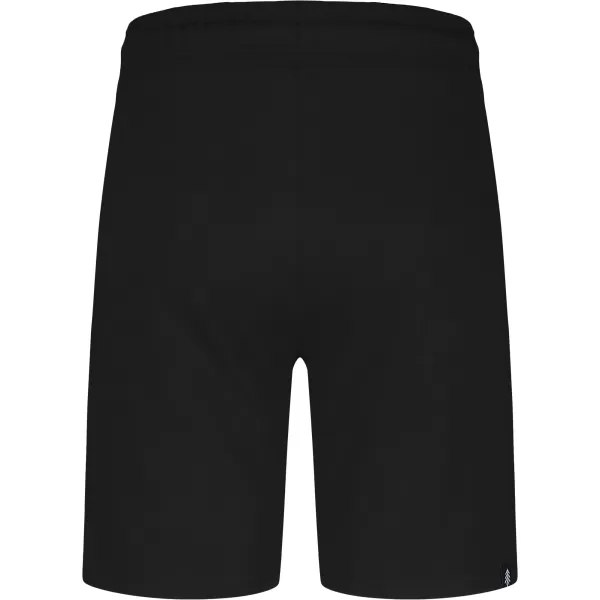  Pantaloni scurți din bumbac pentru bărbați NORDBLANC RELAXEDFIT NBSPM8254 NEGRU 