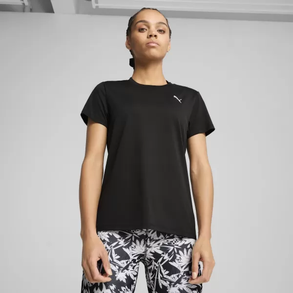  Tricou de damă PUMA W TAD ESSENTIAL CREW TEE 52717701 PUMA NEGRU 