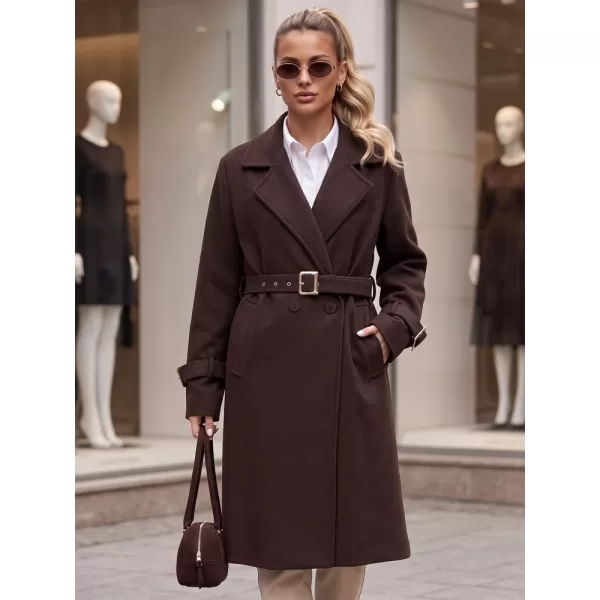  Palton de damă DSTREET NY0794 MARO 