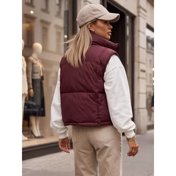  Vesta de dama DSTREET TY5971 BURGUNDIA 