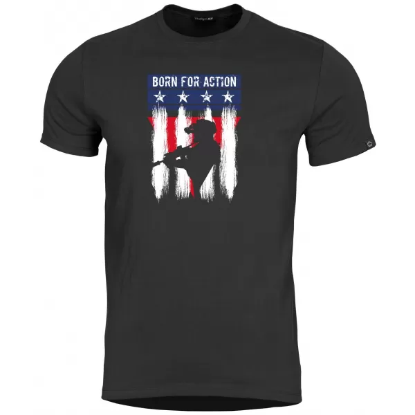 Tricou pentru bărbați PENTAGON AGERON RANGER K09012-RA NEGRU 