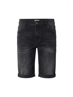 Pantaloni scurți pentru bărbați URBAN CLASSICS TB8457 NEGRU SPALAT