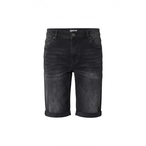  Pantaloni scurți pentru bărbați URBAN CLASSICS TB8457 NEGRU SPALAT 