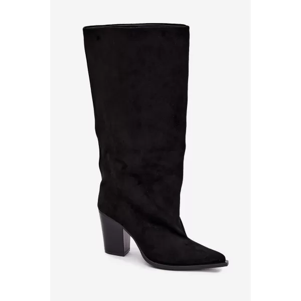 Cizme de dama BOTO 2576A NEGRU 