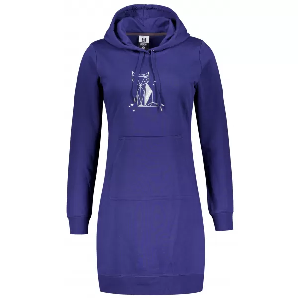  Hanorac prelungit dama ALTISPORT ALW091419 ALBASTRU MIEZUL NOPȚII 