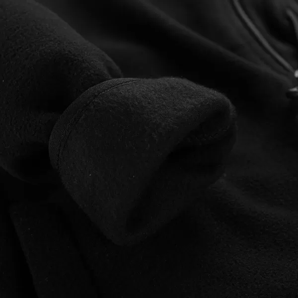  Hanorac fleece pentru copii ALPINE PRO SIUSO 4 NEGRU 
