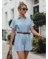 Rochie DSTREET EY2684 ALBASTRU