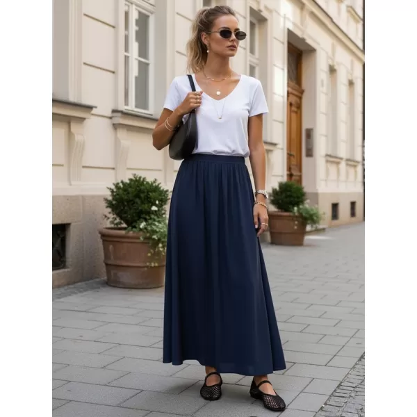  Fusta de dama DSTREET CY0451 ALBASTRU ÎNCHIS 