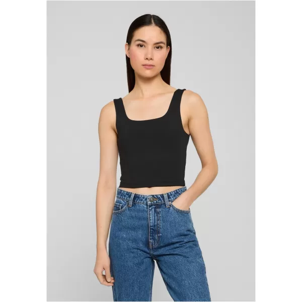  Maieu de damă URBAN CLASSICS TB8349A NEGRU/ALB 