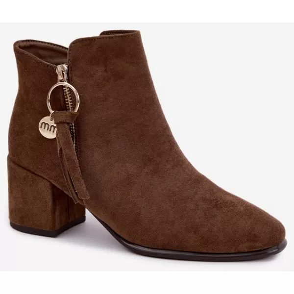  Botine de dama BOTO NS653P MARO 