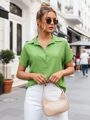 Cămașă de damă DSTREET DY0290 VERDE