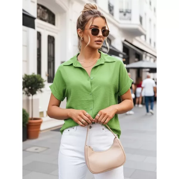  Cămașă de damă DSTREET DY0290 VERDE 