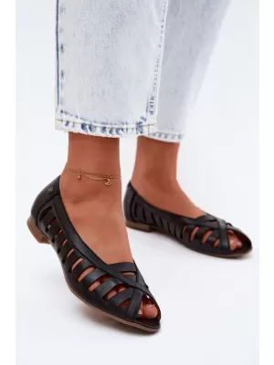 Pantofi de balet pentru femei MACIEJKA P7540-01/00-1 NEGRU