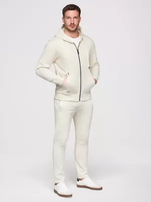 Set trening pentru bărbați OMBRE Z123 CREMĂ