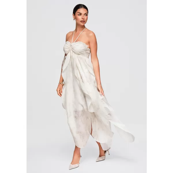  Rochie OMBRE OW-DLR-E0016 BEJ 
