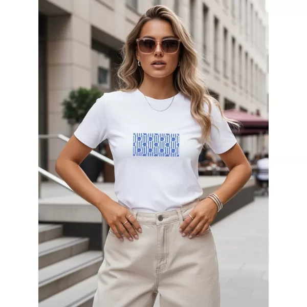  Tricou pentru femei DSTREET NX8015RY-WH ALB 