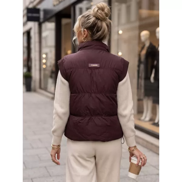  Vesta de dama DSTREET TY5968 BURGUNDIA 