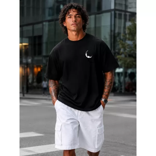  Tricou pentru bărbați DSTREET NX4015R-BK NEGRU 