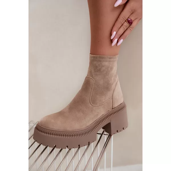  Pantofi de dama BOTO 9670A-1 KAKI 