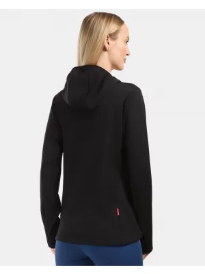Hanorac de damă din fleece KILPI SEVELEN-W 1L0203KI NEGRU