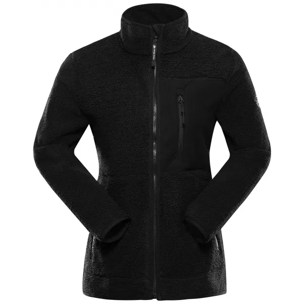  Hanorac cald de dama ALPINE PRO FERADA 3 NEGRU 