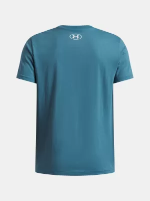 Tricou băieți UNDER ARMOUR B SPORTSTYLE LC SS 1389962-466 ALBASTRU