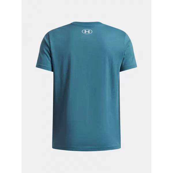  Tricou băieți UNDER ARMOUR B SPORTSTYLE LC SS 1389962-466 ALBASTRU 