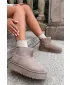 Oameni de zăpadă pentru femei BIG STAR SHOES UU274224 BEJ