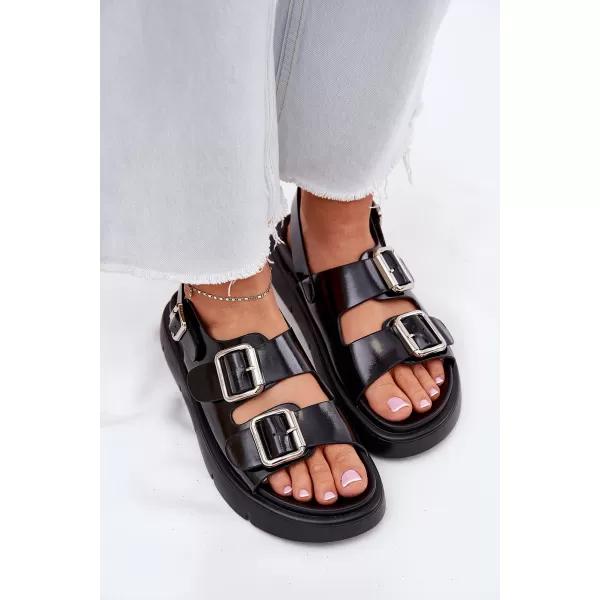  Sandale de dama BIG STAR SHOES RR274662 NEGRU 