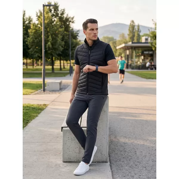  Vestă hibridă pentru bărbați MALFINI PREMIUM CROSS 557 NEGRU 