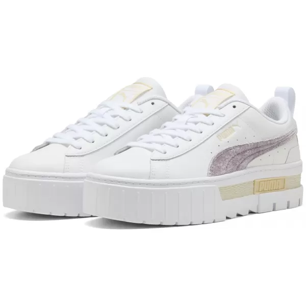  Adidași de damă PUMA MAYZE VELVET DREAM WNS 403326-01 PUMA ALB/GEM DE PRUNE 