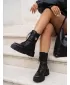 Pantofi de dama DSTREET ZY1442 NEGRU