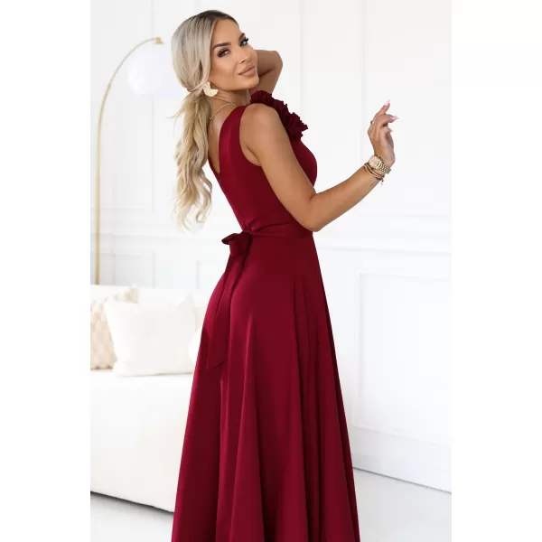  Rochie NUMOCO 643-9 CLARET 