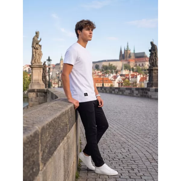  Tricou pentru bărbați ALTISPORT NP/ALMST20001 ALB 