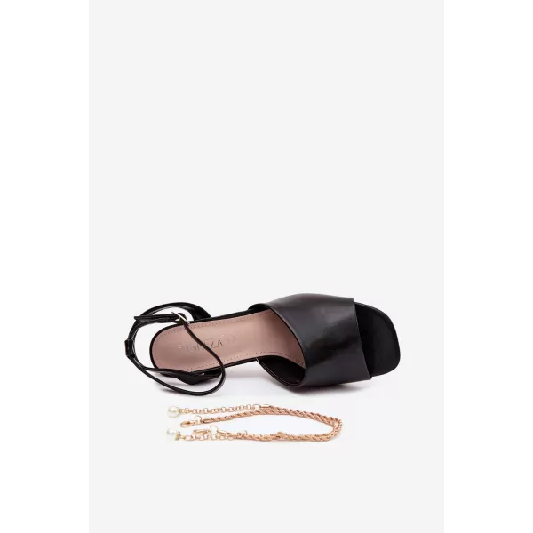  Sandale de dama VINCEZA 62297 NEGRU 
