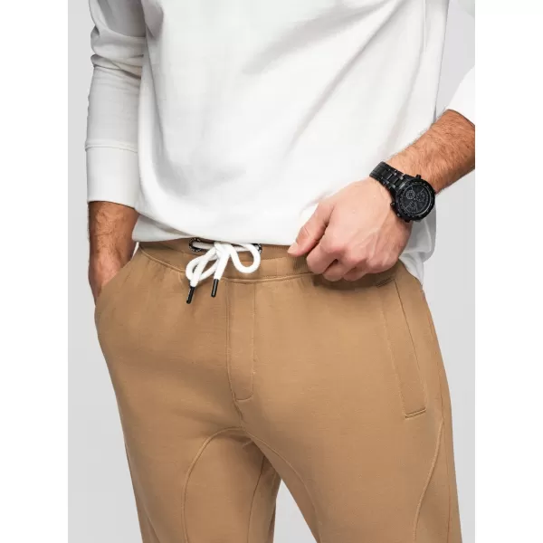  Pantaloni de trening pentru bărbați OMBRE OM-PABS-0305 MARO 