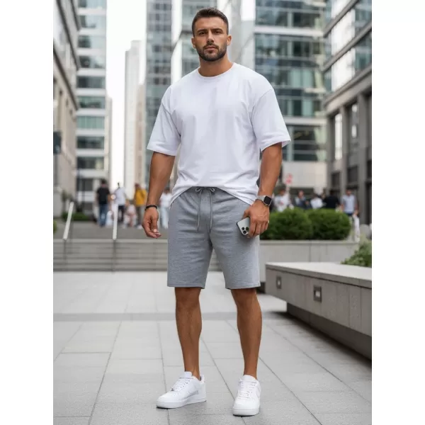  Pantaloni scurți pentru bărbați DSTREET SX2277 GRI DESCHIS 