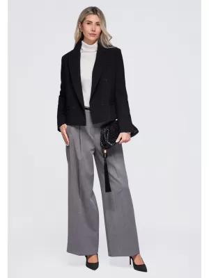 Geaca de dama OMBRE OW-BL-E0006 NEGRU