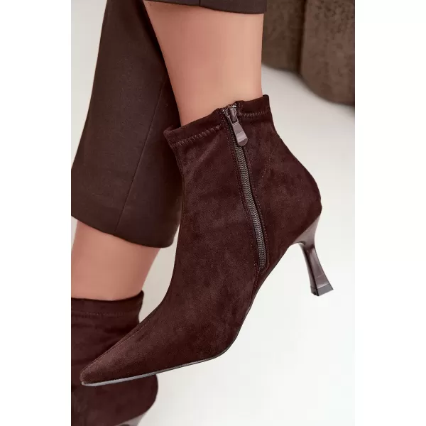  Botine de dama BOTO 7107 MARO 