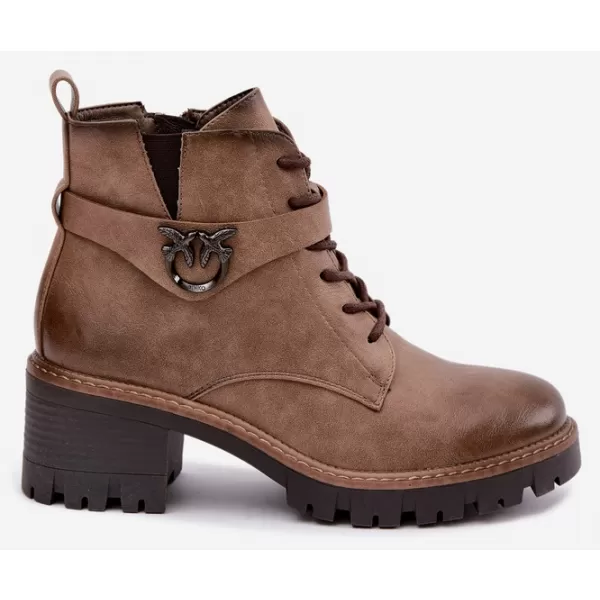  Botine de dama BOTO ASA301-1 MARO 