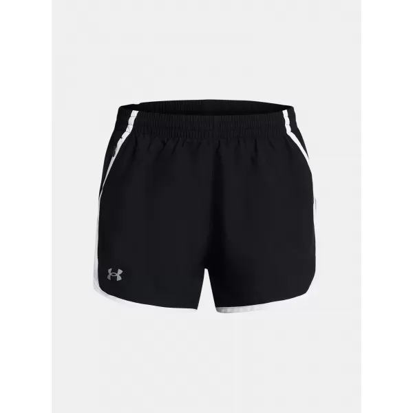  Pantaloni scurți de damă UNDER ARMOUR UA FLY BY 3'' SHORTS 1382438-002 NEGRU 